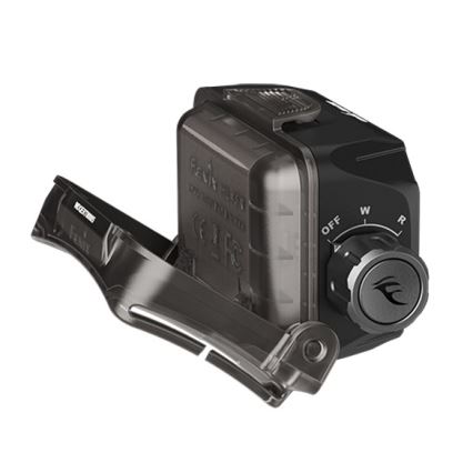 Fenix HL45R - LED Dimmerabile ricaricabile messa a fuoco lampada da testa LED/USB IP66 1000 lucente 240 h nero