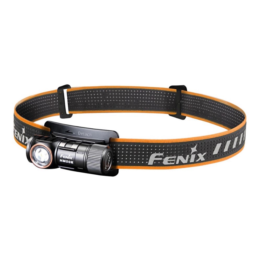 Fenix HM50RV20 - Lampada frontale LED ricaricabile 3xLED/USB/1xCR123A IP68 700 lucente 120 h 700 mAh