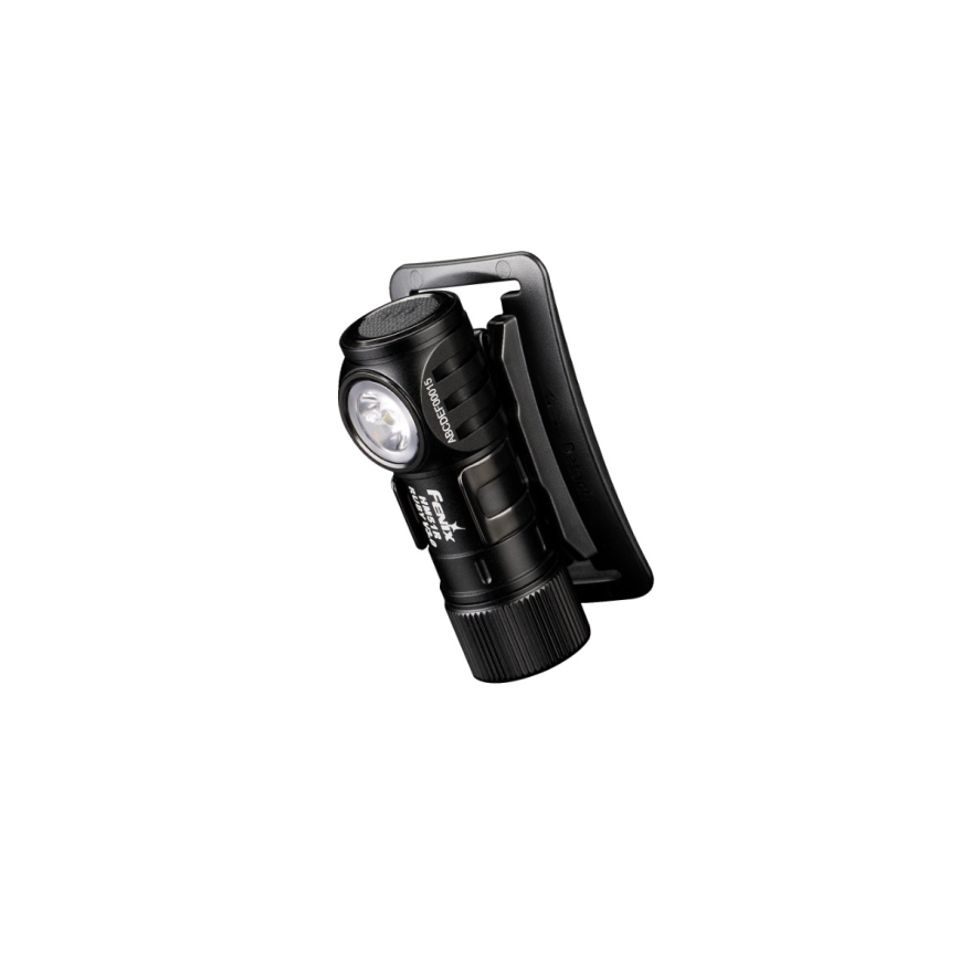 Fenix HM51RV3ABL - Lampada frontale ricaricabile a LED con intensità regolabile LED/USB/1xCR123A 950 mAh IP68 860 lm 125 h nera