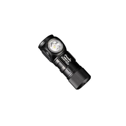 Fenix HM51RV3ABL - Lampada frontale ricaricabile a LED con intensità regolabile LED/USB/1xCR123A 950 mAh IP68 860 lm 125 h nera
