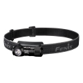Fenix HM51RV3ABL - Lampada frontale ricaricabile a LED con intensità regolabile LED/USB/1xCR123A 950 mAh IP68 860 lm 125 h nera