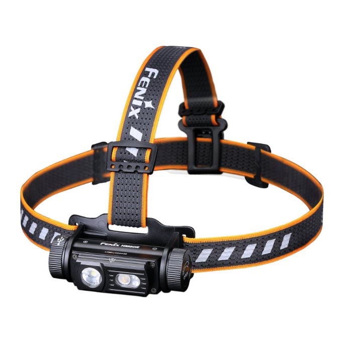 Fenix HM60R - LED Dimmerabile ricaricabile lampada da testa 4xLED/USB/2xCR123A IP68 1300 lucente 300 h 3400 mAh