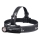 Fenix HM61RV30 - Torcia frontale ricaricabile LED dimmerabile LED/USB/1xCR123A 4000 mAh IP68 1800 lm 400 h nera