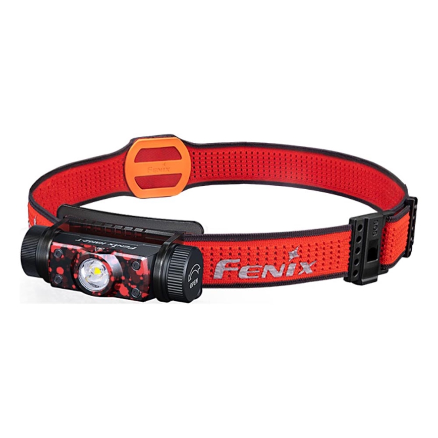Fenix HM62TMGM - Lampada frontale ricaricabile a LED Dimmerabile LED/USB IP68 1200 shiny 280 h 3400 mAh