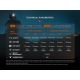 Fenix HM65RDTBLC - Lampada frontale LED ricaricabile LED/USB IP68 1500 lm 300 h nero/arancione