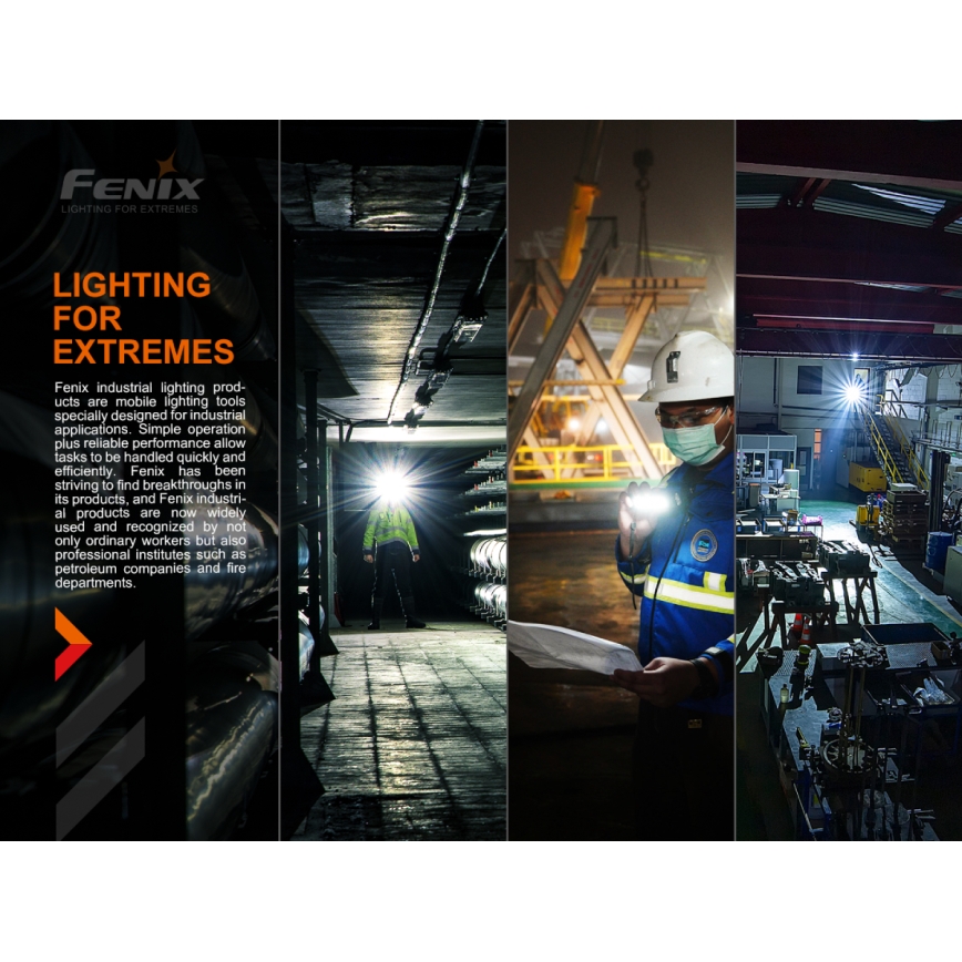 Fenix HM70R - Lampada frontale LED ricaricabile 4xLED/1x21700 IP68 1600 lucente 800 h 5000 mAh