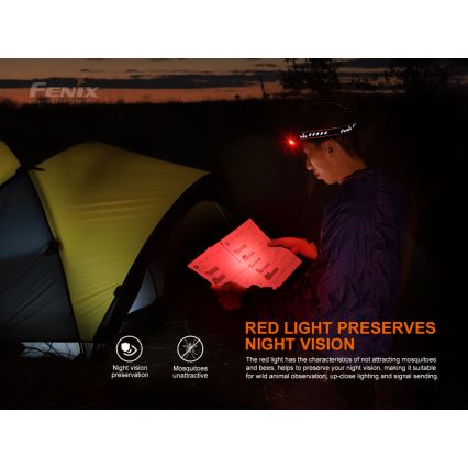 Fenix HM70R - Lampada frontale LED ricaricabile 4xLED/1x21700 IP68 1600 lucente 800 h 5000 mAh