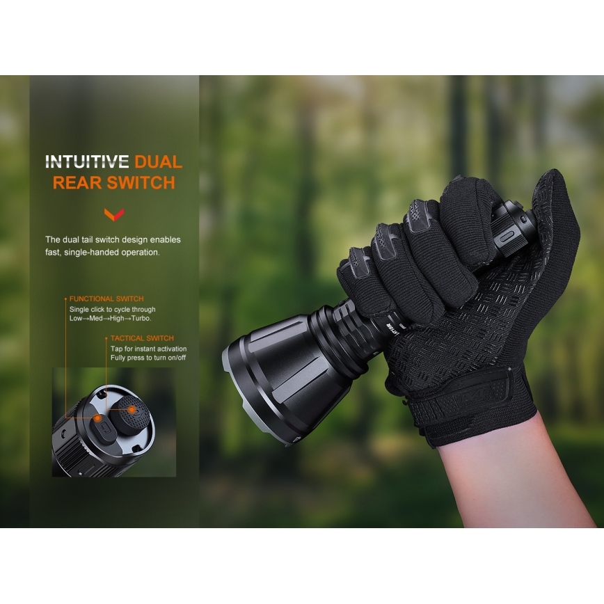 Fenix HT18R - Torcia ricaricabile dimmerabile LED/1x21700 IP68 2800 lm 42 h 5000 mAh