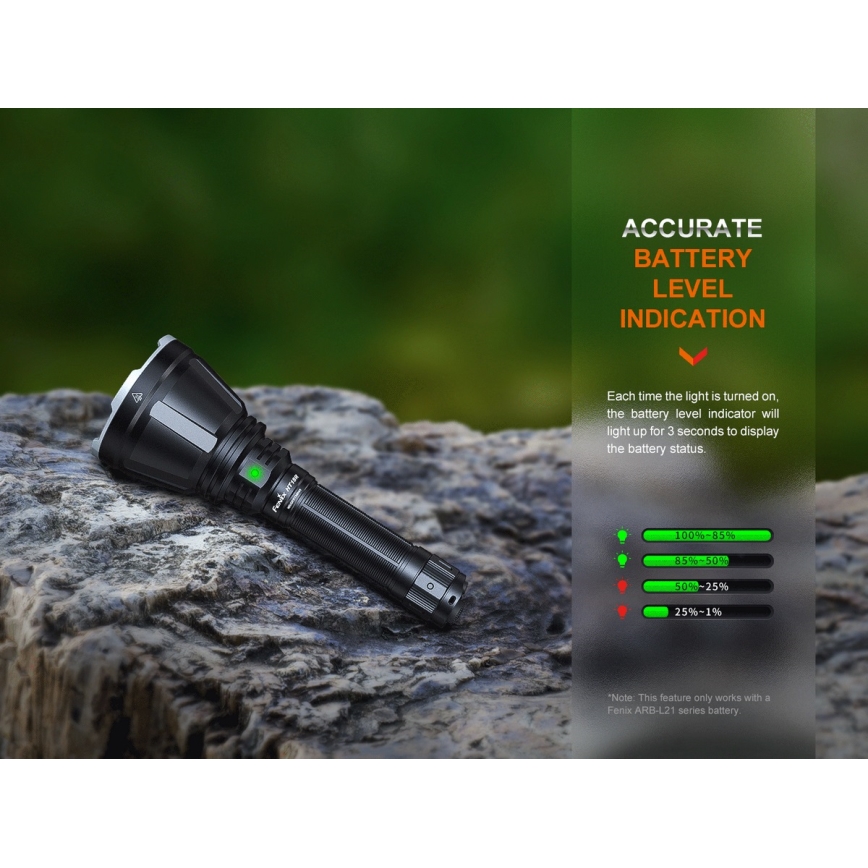 Fenix HT18R - Torcia ricaricabile dimmerabile LED/1x21700 IP68 2800 lm 42 h 5000 mAh