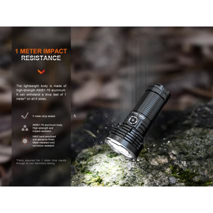 Fenix LR40RV20 - Torcia LED ricaricabile LED/USB IP68 15000 lm 177 h 5000 mAh
