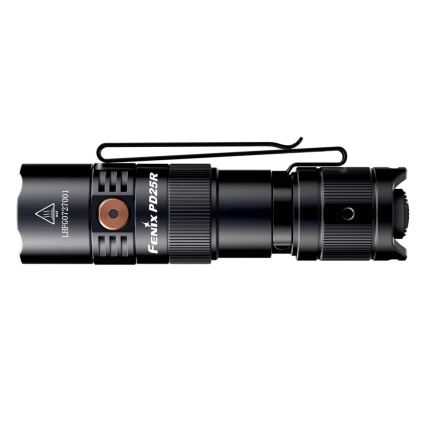 Fenix PD25R - Torcia LED ricaricabile LED/USB/1xCR123A IP68 800 lm 70 h 700 mAh