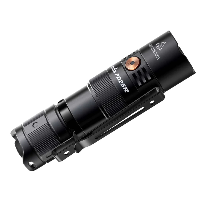 Fenix PD25R - Torcia LED ricaricabile LED/USB/1xCR123A IP68 800 lm 70 h 700 mAh