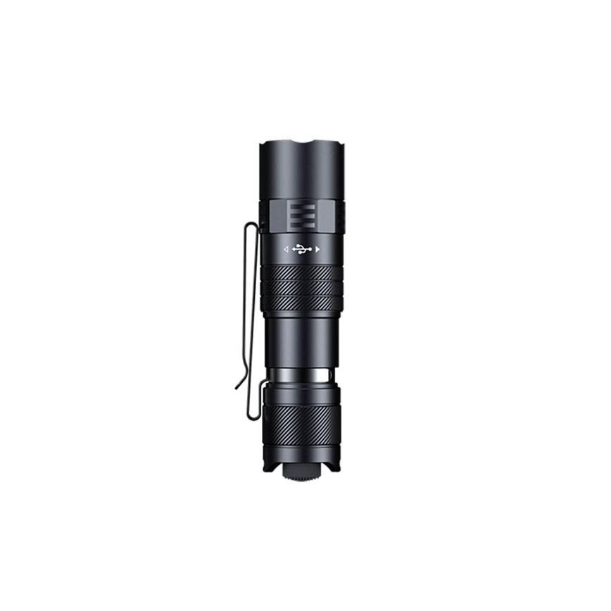 Fenix PD26RACE - Torcia LED ricaricabile dimmerabile LED/USB 1600 mAh IP68 1300 lm 556 h nero