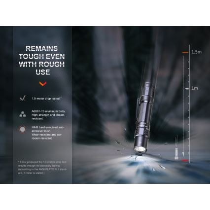 Fenix PD35R - Torcia LED ricaricabile LED/USB/2xCR123A IP68 1700 lm 100 h 3400 mAh