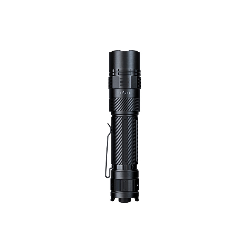Fenix PD36RACE - Torcia ricaricabile LED dimmerabile LED/USB 5000 mAh IP68 3000 lm 63,45 h nera