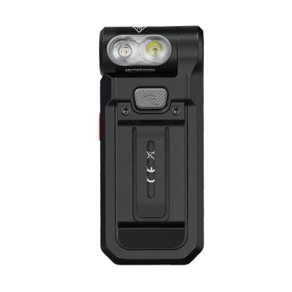 Fenix SW05RREDBLC - Torcia ricaricabile LED Dimmerabile LED/USB IPX6 150 lm 49 h 700 mAh nero