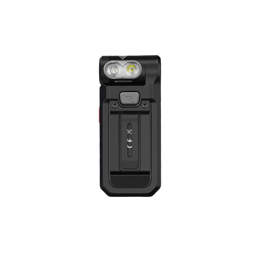 Fenix SW05RREDBLC - Torcia ricaricabile LED Dimmerabile LED/USB IPX6 150 lm 49 h 700 mAh nero