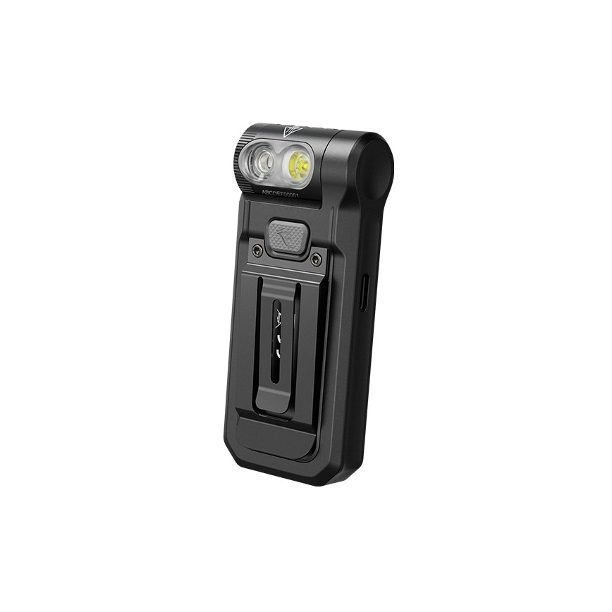 Fenix SW05RREDBLC - Torcia ricaricabile LED Dimmerabile LED/USB IPX6 150 lm 49 h 700 mAh nero