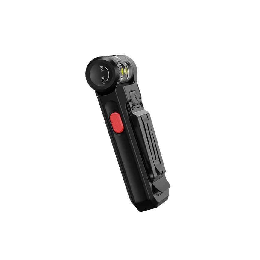 Fenix SW05RREDBLC - Torcia ricaricabile LED Dimmerabile LED/USB IPX6 150 lm 49 h 700 mAh nero