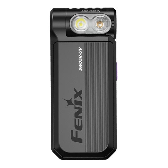 Fenix SW05RUVBLC - LED Dimmerabile ricaricabile torcia LED/USB IPX6 150 lm 49 h 700 mAh nero