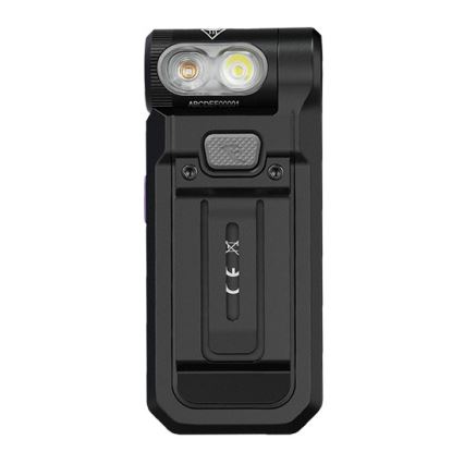 Fenix SW05RUVBLC - LED Dimmerabile ricaricabile torcia LED/USB IPX6 150 lm 49 h 700 mAh nero