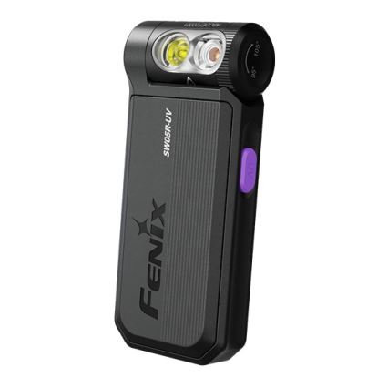 Fenix SW05RUVBLC - LED Dimmerabile ricaricabile torcia LED/USB IPX6 150 lm 49 h 700 mAh nero