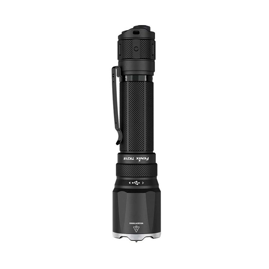 Fenix TK21RBLK - Torcia ricaricabile dimmerabile LED/USB 6000 mAh IP68 3600 lm 72,5 h nera