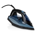 Ferro a vapore 2600W/230V nero/blu