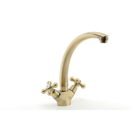 FERRO - Miscelatore per lavello ANTICA RETRO bronzo
