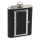 Fiaschetta con portasigari 175 ml nero