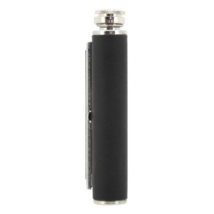 Fiaschetta con portasigari 175 ml nero