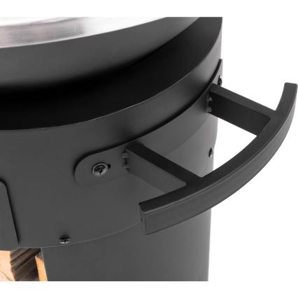 Fieldmann - Barbecue portatile 3 in 1 in acciaio inox/nero