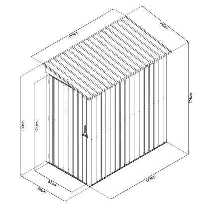 Fieldmann - Casetta da giardino