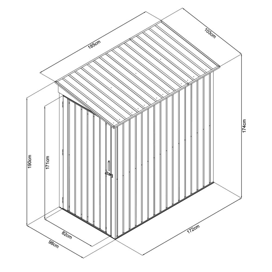 Fieldmann - Casetta da giardino
