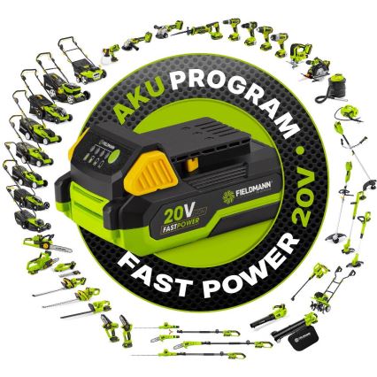 Fieldmann - Coltivatore da giardino a batteria 20V
