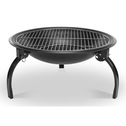 Fieldmann - Fuoco portatile con grill