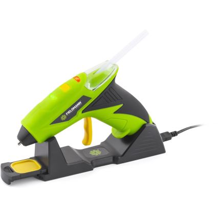 Fieldmann - Pistola a colla a batteria 4V 1500 mAh verde