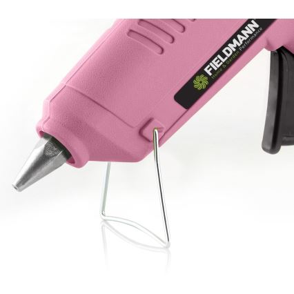 Fieldmann - Pistola per colla a caldo 100W/230V rosa