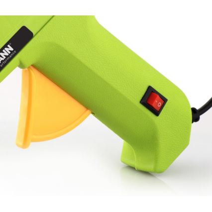 Fieldmann - Pistola per colla a caldo 100W/230V verde