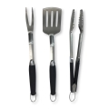 Fieldmann - Set di utensili per barbecue 3 pz in acciaio inox