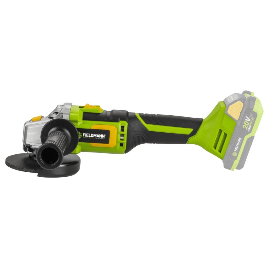 Fieldmann - Smerigliatrice angolare a batteria 20V