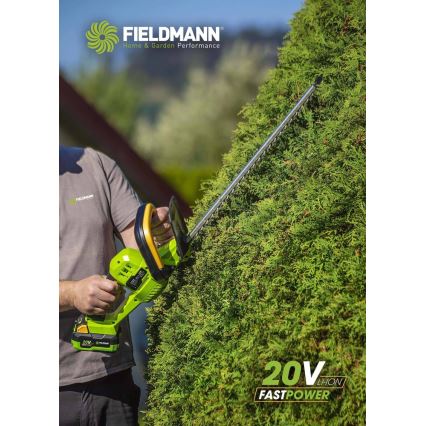 Fieldmann - Tagliasiepi a batteria 20V