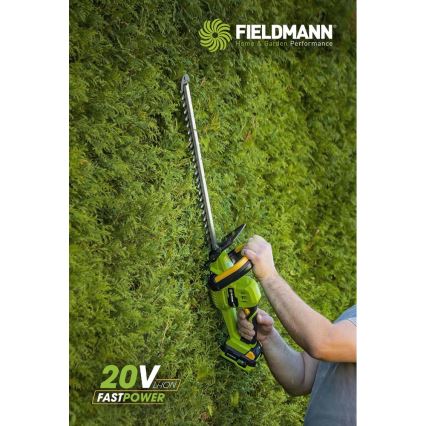 Fieldmann - Tagliasiepi a batteria 20V