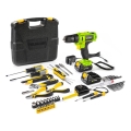 Fieldmann - Trapano avvitatore a batteria con accessori 12V 1300 mAh