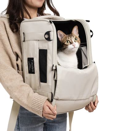 Fikago - Borsa da viaggio per cani e gatti TRUFFLE Artic Flower