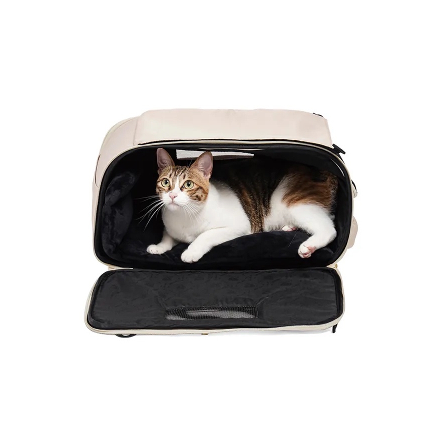 Fikago - Borsa da viaggio per cani e gatti TRUFFLE Artic Flower