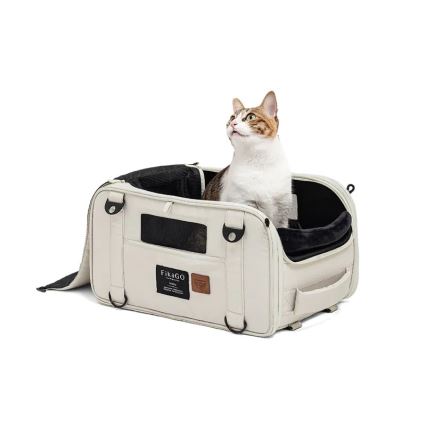 Fikago - Borsa da viaggio per cani e gatti TRUFFLE Artic Flower