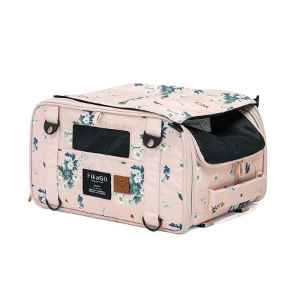 Fikago - Borsa da viaggio per cani e gatti TRUFFLE Artic Flower
