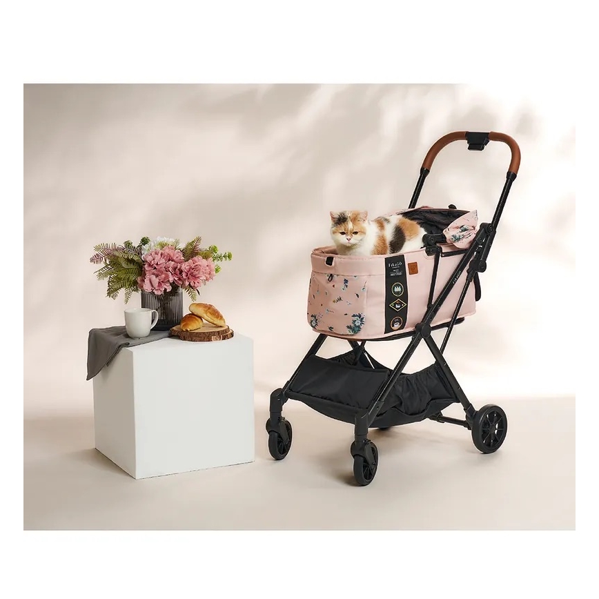 Fikago - Passeggino per cani e gatti FTG Artic Fiore