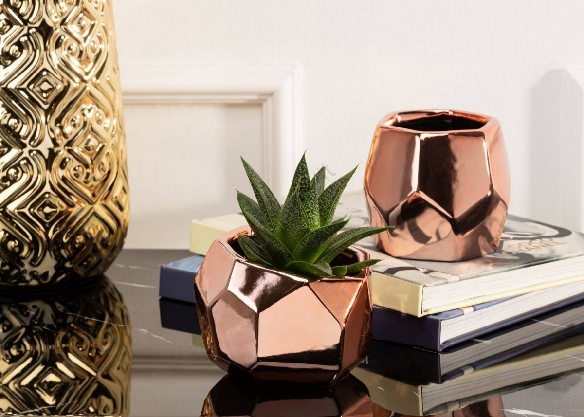 Vaso Per Fiori A Forma Di Loto, Vaso In Ceramica Per Interni Ed Esterni, Semi Di Loto Bonsai, Vaso Idrico Per Loto Da Interno, Adatto Per Piante Idroponiche Grasse (Tipo F